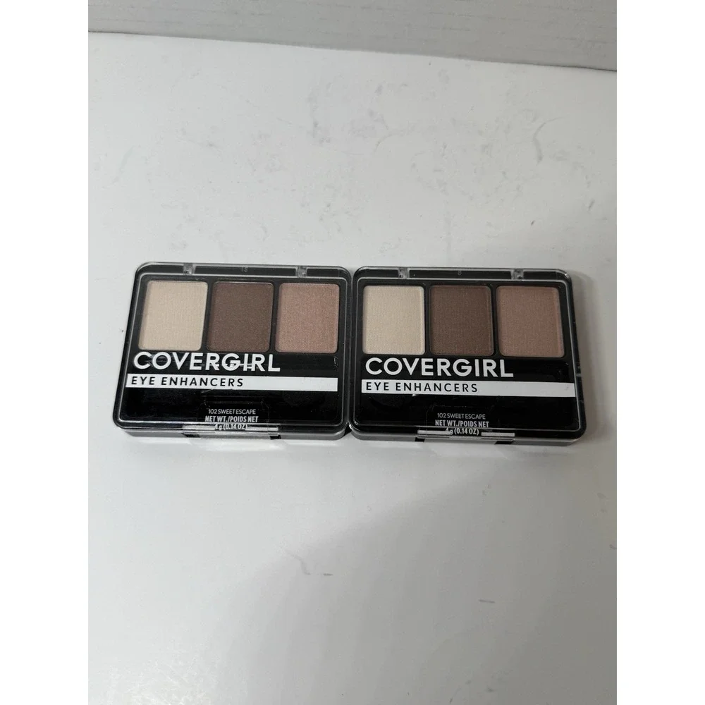 2 New Covergirl Eye Enhancers Eyeshadow Sweet Escape #102